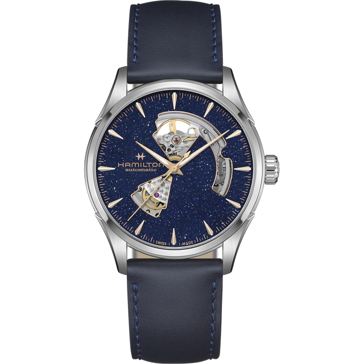 Hamilton Jazzmaster Open Heart Auto 42 mm Blue Dial H32705640