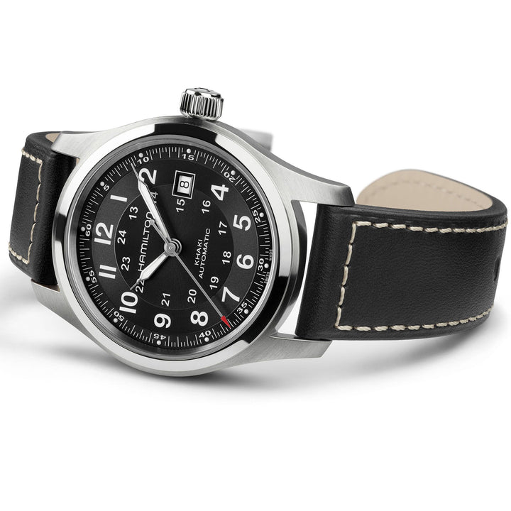 Hamilton Khaki Field Auto 42 mm H70605733 side view