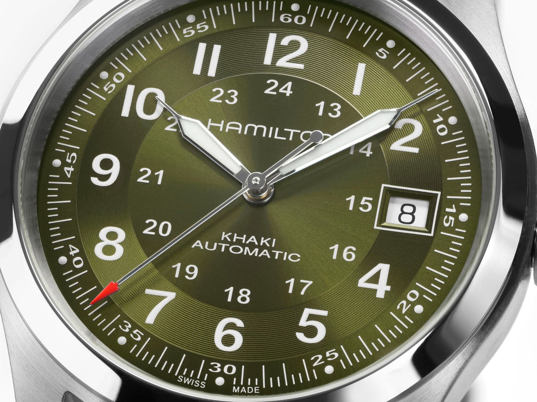 Hamilton Khaki Field Automatic 38mm H70455160 dial