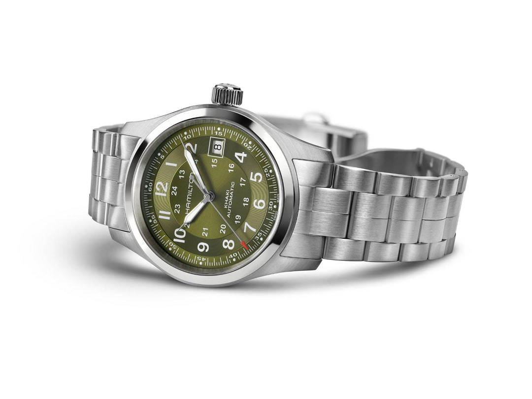 Hamilton Khaki Field Automatic 38mm H70455160 side view