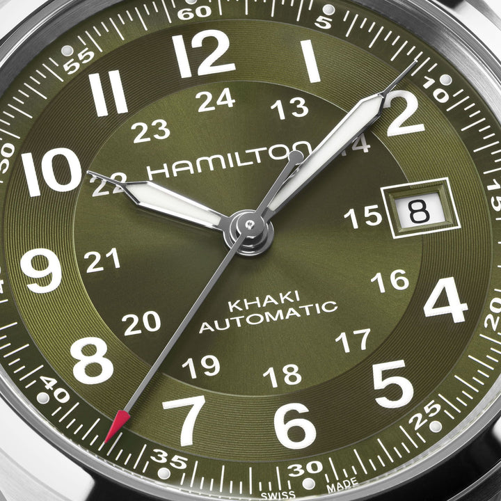 Hamilton Khaki Field Automatic 42 mm H70605560 dial