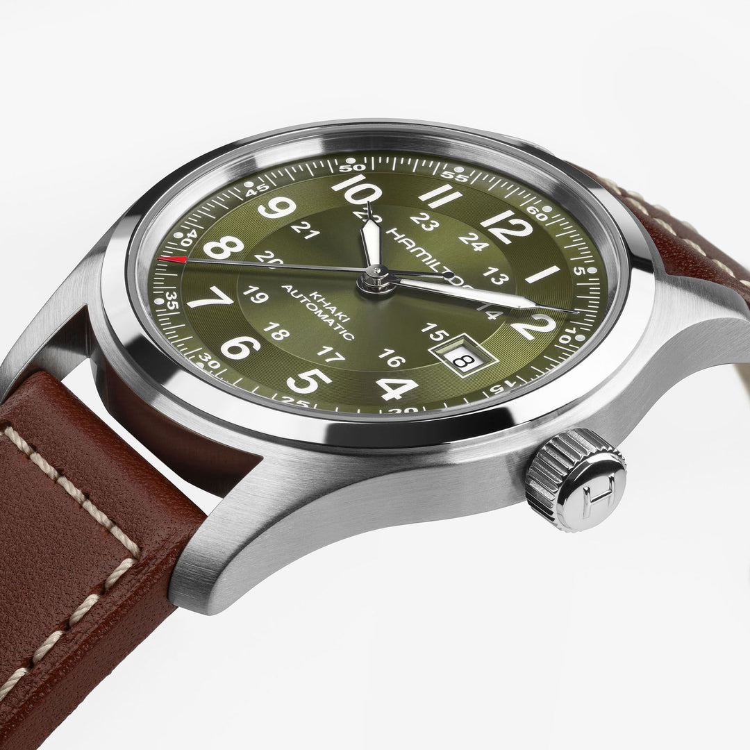 Hamilton Khaki Field Automatic 42 mm H70605560 green dial
