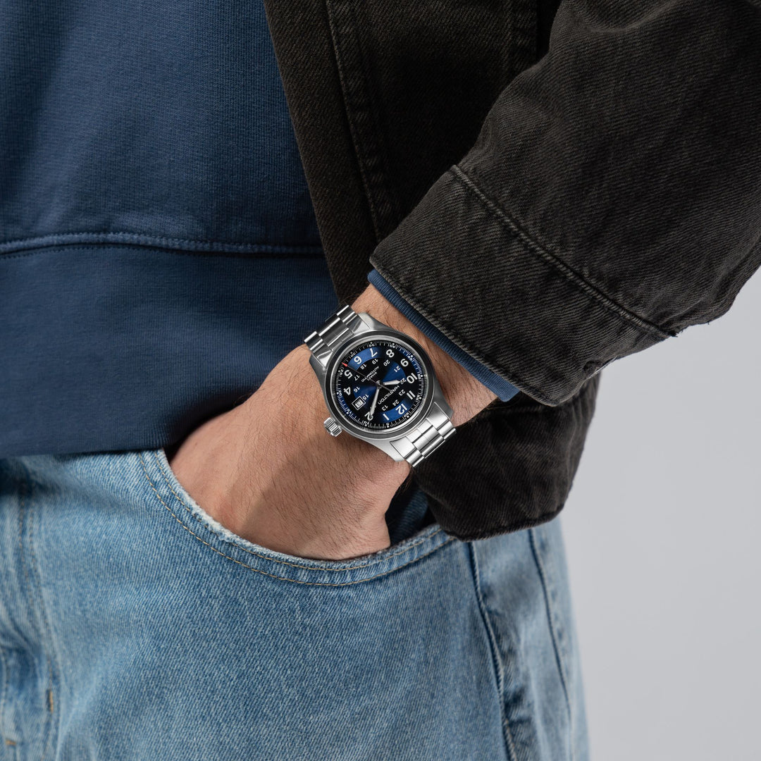 Hamilton Khaki Field Automatic 42mm H70605140 wrist