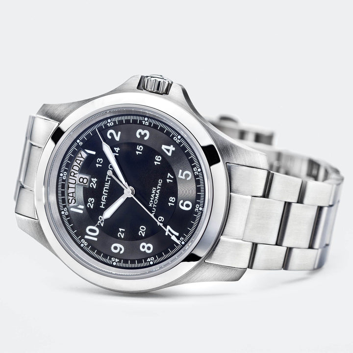 Hamilton Khaki Field King Auto Automatic 40 mm H64455133 side view