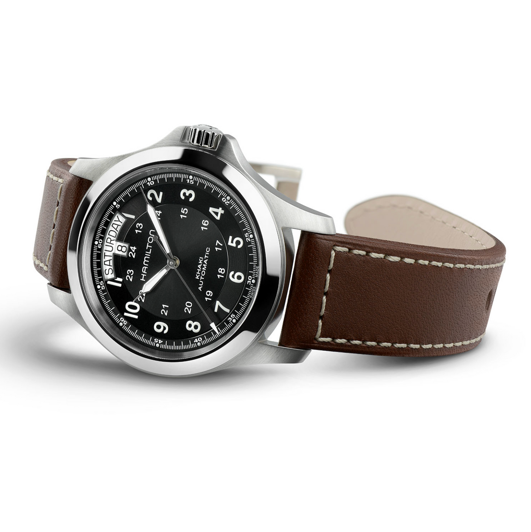 Hamilton Khaki Field King Auto Automatic 40 mm H64455533 side view