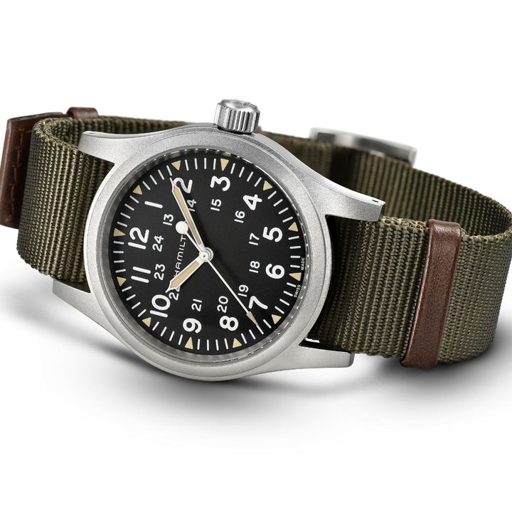 Hamilton Khaki Field Mechanical 38 mm H69439931 detail 2