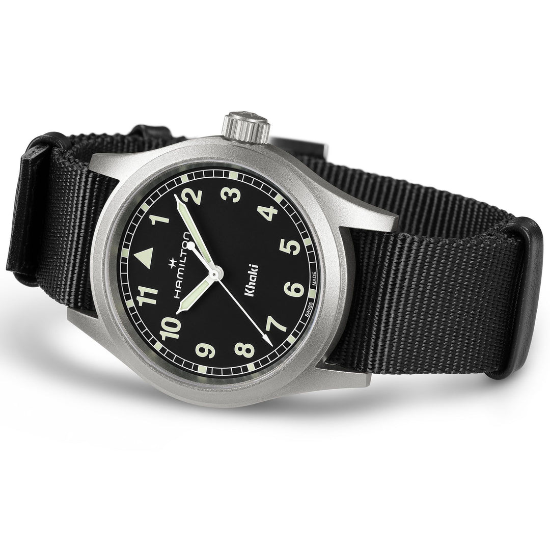 Hamilton Khaki Field Quartz 38 mm H69401430 side view
