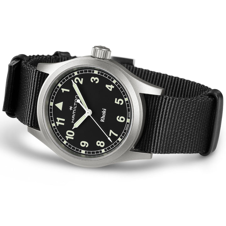 Hamilton Khaki Field Quartz 38 mm H69401430 side view