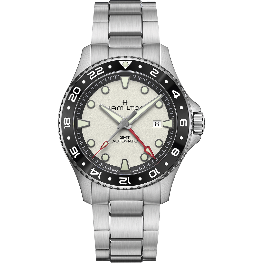 Khaki Navy Scuba Automatic GMT 43mm Automatic H82555150