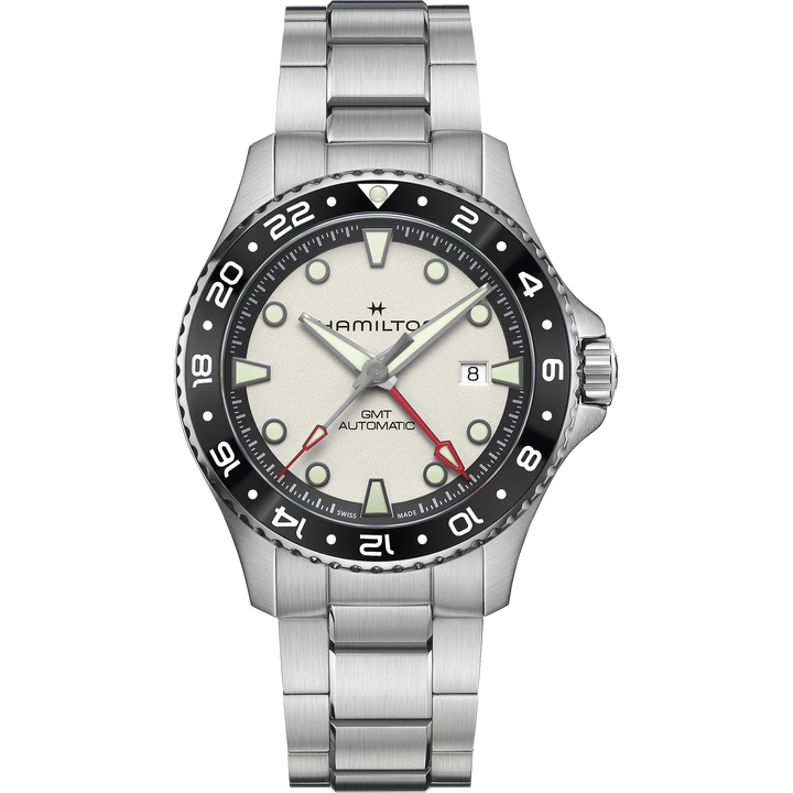 Khaki Navy Scuba Automatic GMT 43mm Automatic H82555150