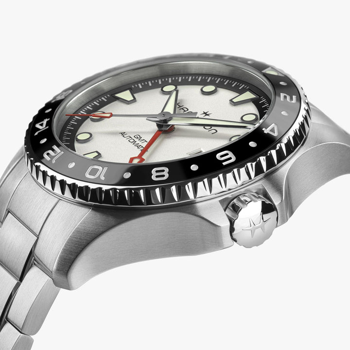 Khaki Navy Scuba Automatic GMT 43mm Automatic H82555150 dial side