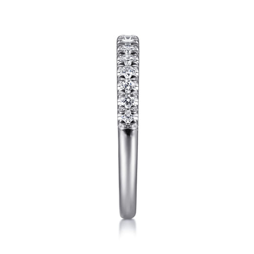 Gabriel & Co. 14K White Gold Diamond Stackable Band LR51760W45JJ