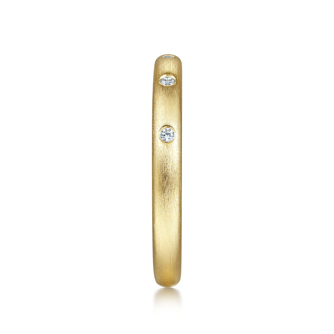 Gabriel & Co. 14K Yellow Gold Diamond Stackable Ring — side detail — LR52508Y45JJ