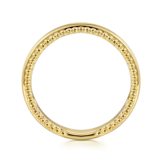 Gabriel & Co. 14K Yellow Gold Bujukan Stackable Ring LR52510Y4JJJ