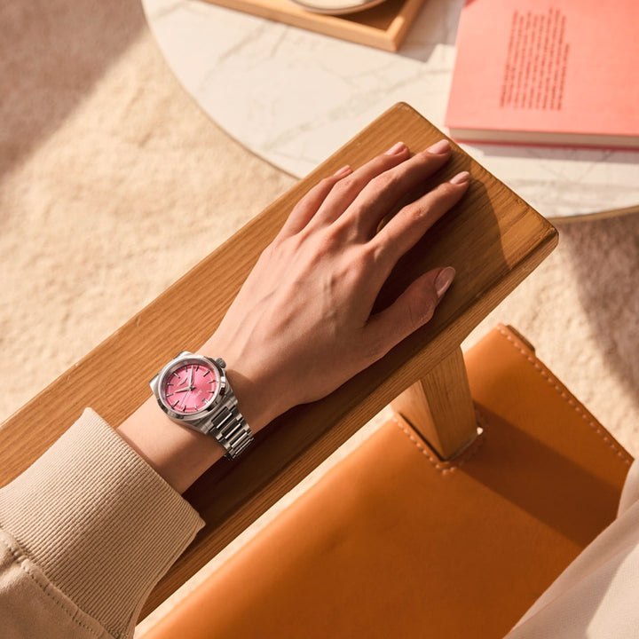 Longines Conquest 34 mm L3.430.4.99.6 wrist 2