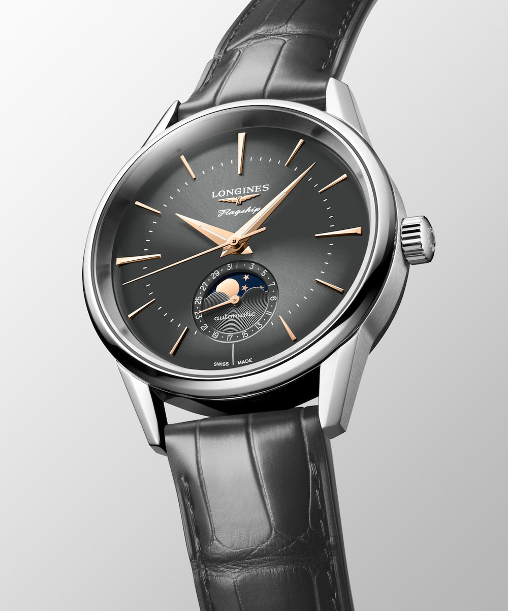 Longines Flagship Heritage Moonphase 38.5 mm L4.815.4.52.2 dial
