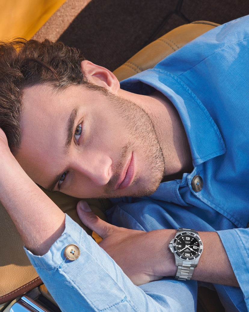 Longines Hydroconquest 41 mm L3.742.4.56.6 wrist