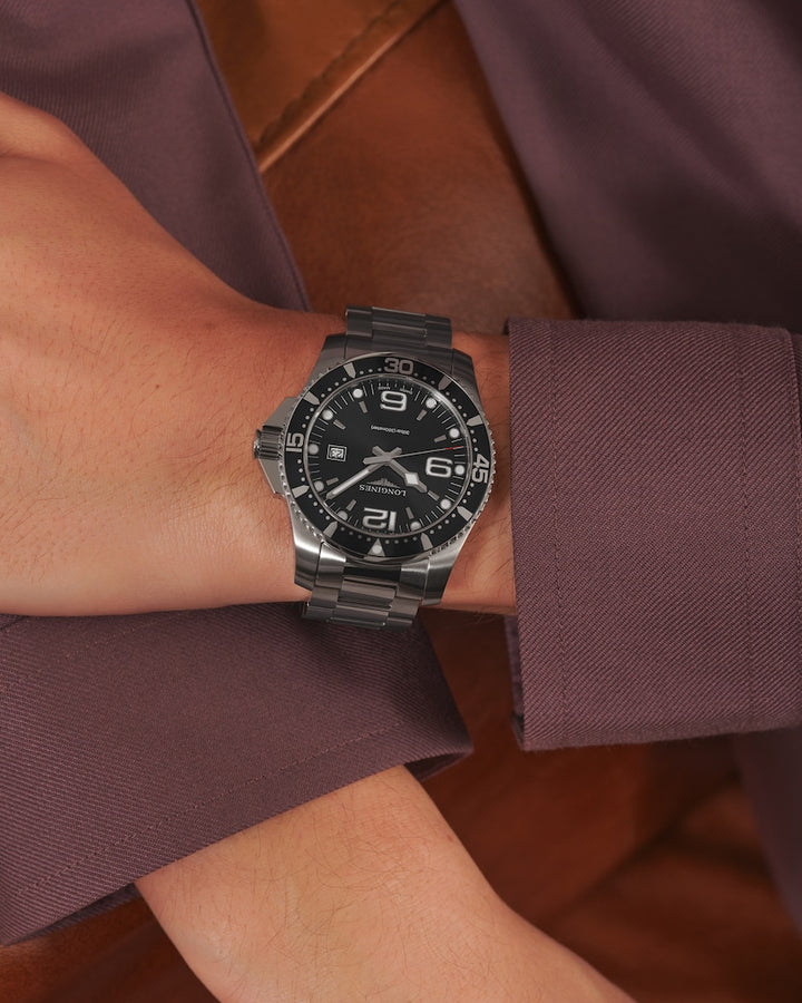 Longines Hydroconquest 41 mm L3.742.4.56.6 wrist 2
