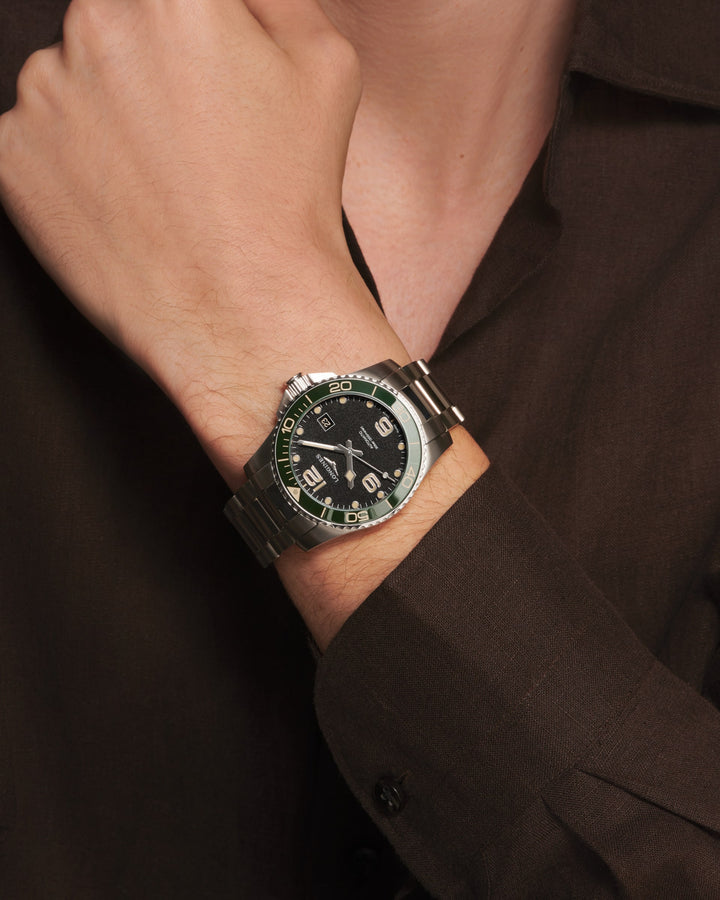 Longines Hydroconquest 41 mm L3.781.4.05.6 wrist 2