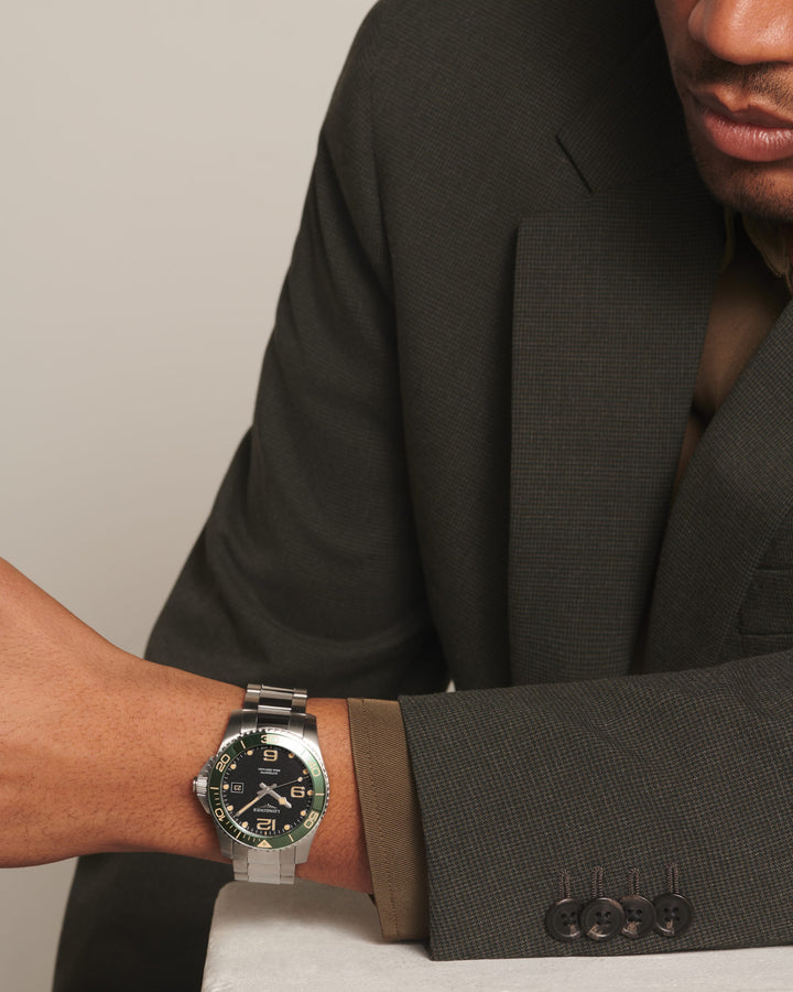 Longines Hydroconquest 41 mm L3.781.4.05.6 wrist 3