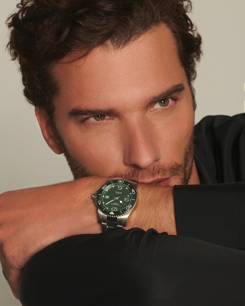 Longines Hydroconquest 41 mm L3.781.4.06.6 wrist 2