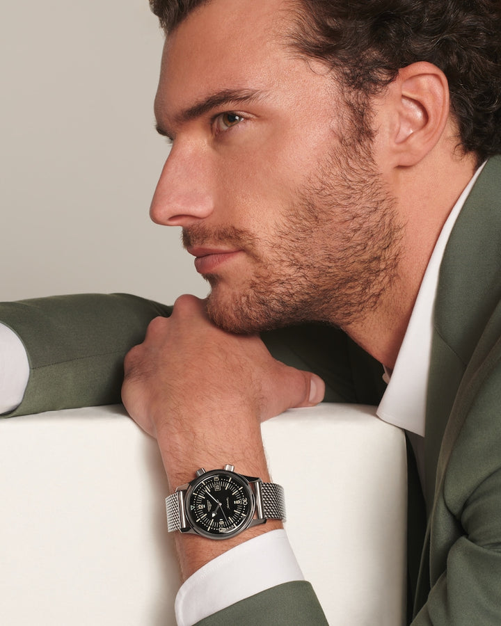 Longines Legend Diver Heritage 42 mm L3.774.4.50.6 wrist