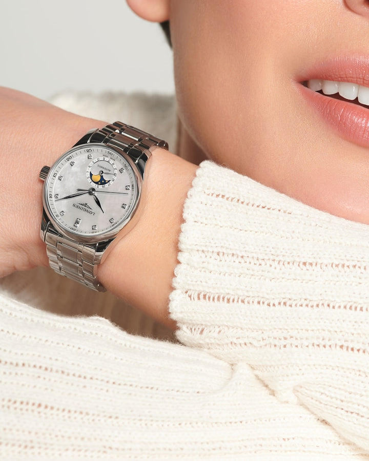 Longines Master Collection 34 mm L2.409.4.87.6 wrist 2