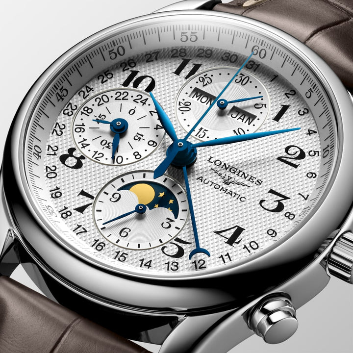 Longines Master Collection 40 mm L2.673.4.78.3 dial detail