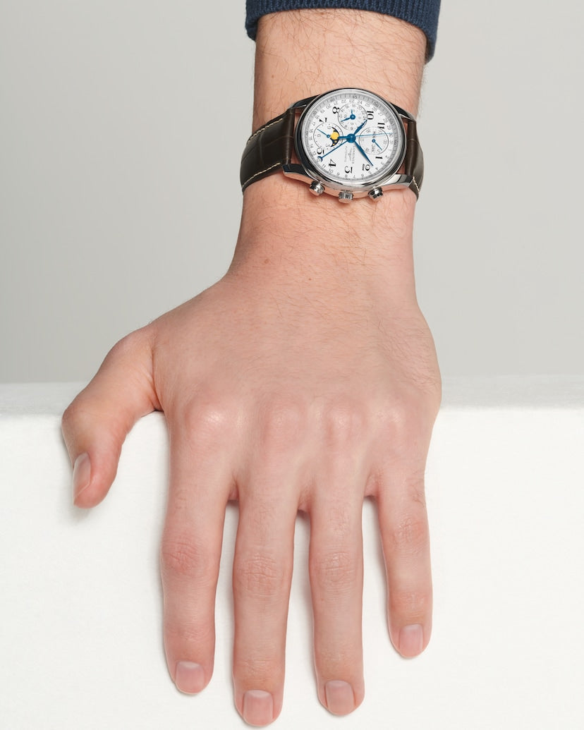 Longines Master Collection 40 mm L2.673.4.78.3 wrist 2