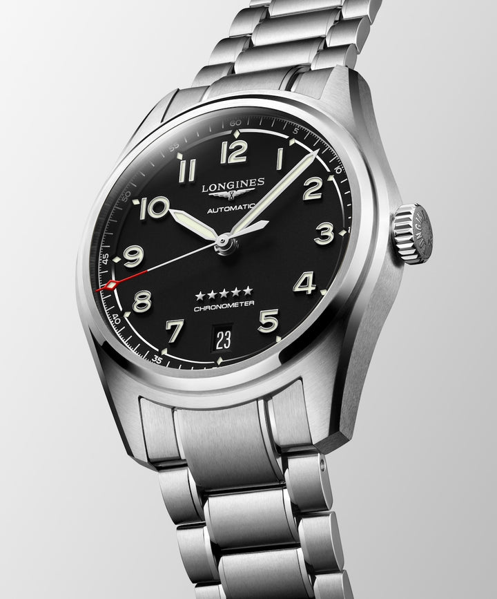 Longines Spirit 37 mm Automatic L3.410.4.53.6 front