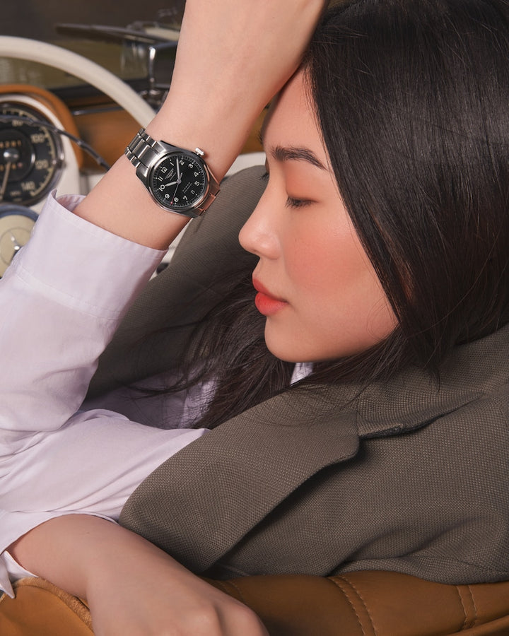 Longines Spirit 37 mm Automatic L3.410.4.53.6 wrist 2