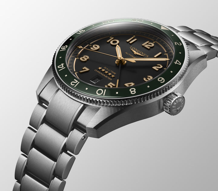Longines Spirit Zulu Time 42 mm L3.812.4.63.6 dial