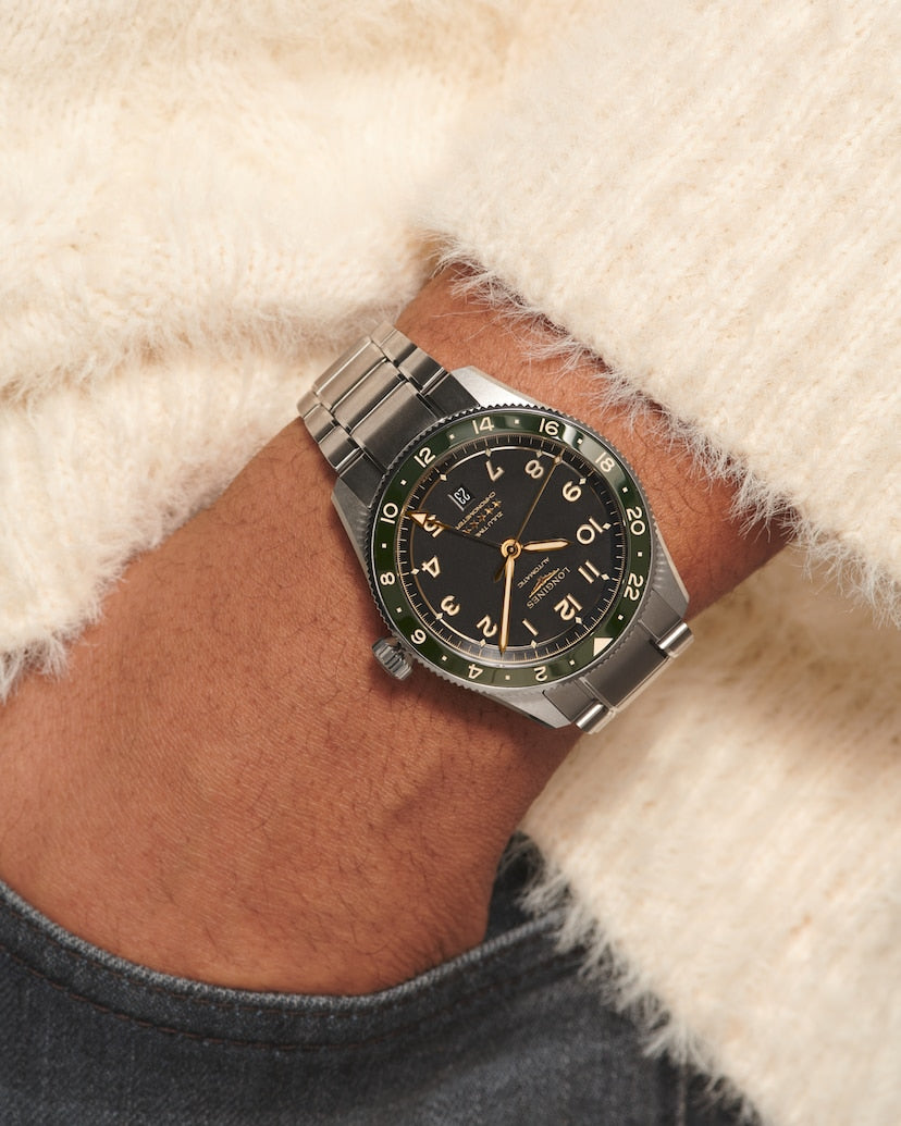 Longines Spirit Zulu Time 42 mm L3.812.4.63.6 wrist 2