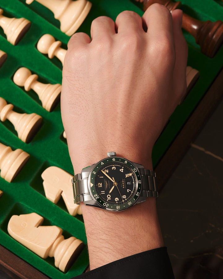 Longines Spirit Zulu Time 42 mm L3.812.4.63.6 wrist 3