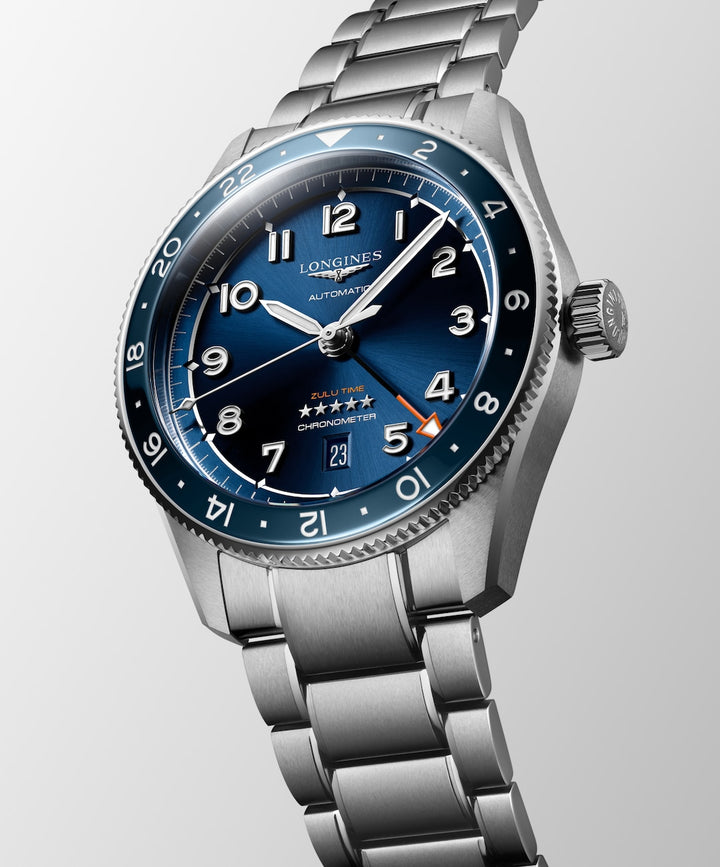 Longines Spirit Zulu Time 42 mm L3.812.4.93.6 view