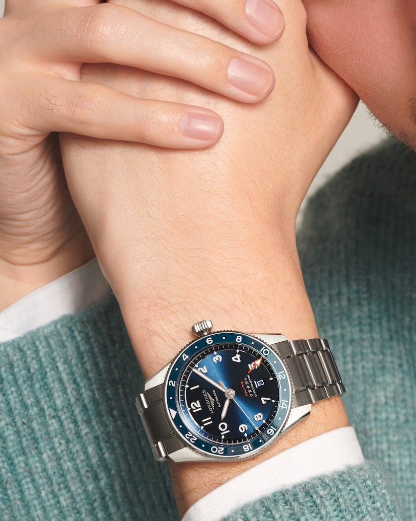 Longines Spirit Zulu Time 42 mm L3.812.4.93.6 wrist