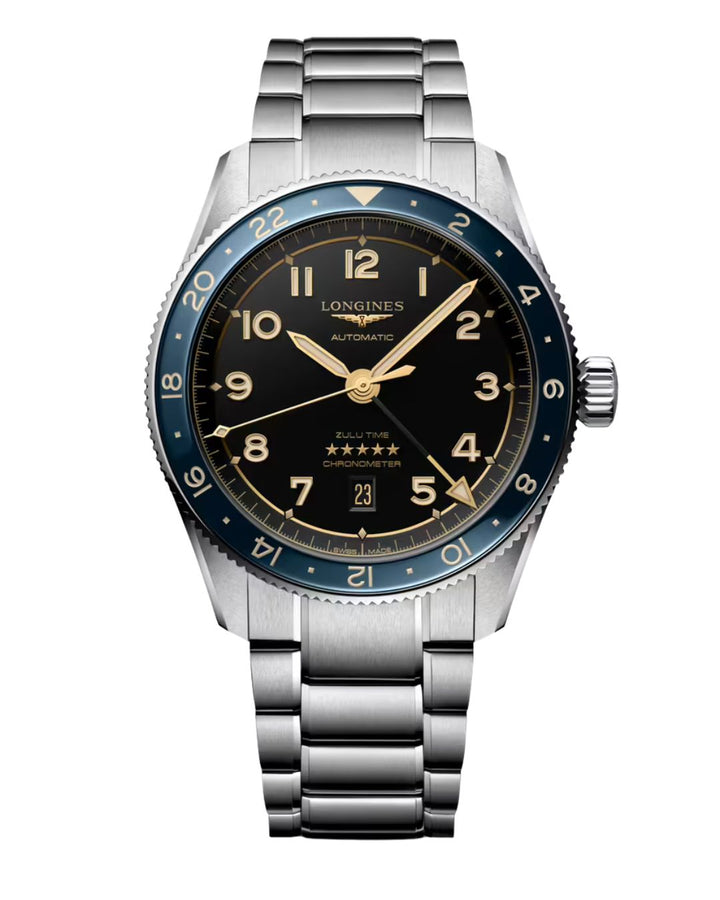 Longines Spirit Zulu Time GMT 42 mm L3.812.4.60.6