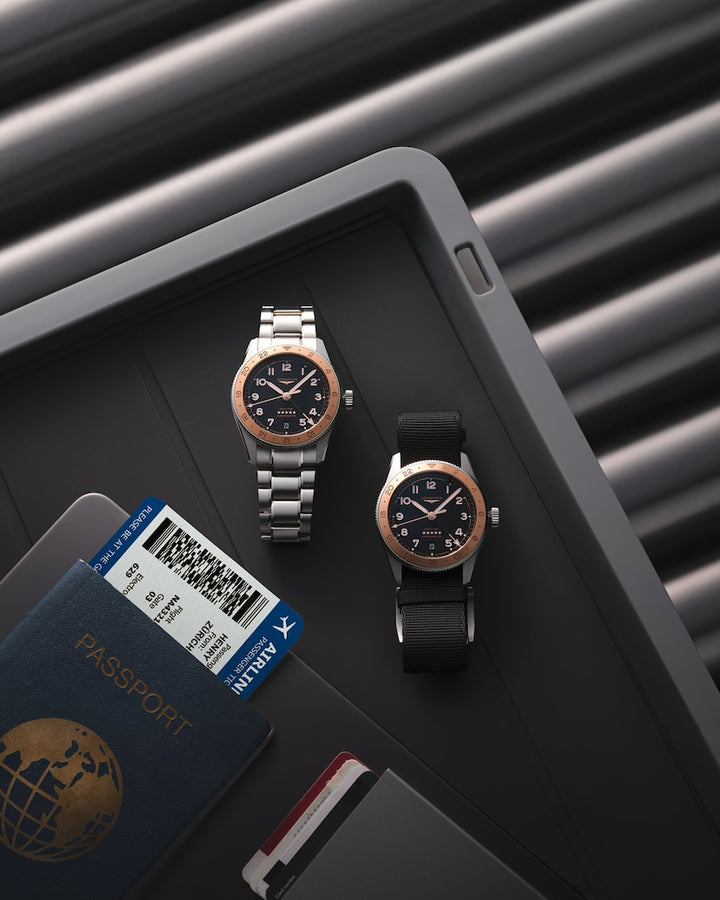 Longines Spirit Zulu Time GMT Time 1925 39 mm L3.803.5.53.6 amb