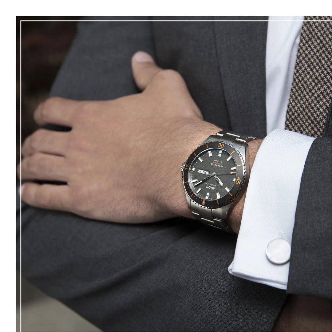 MIDO Ocean Star 200C Steel 42.5 mm M026.430.44.061.00