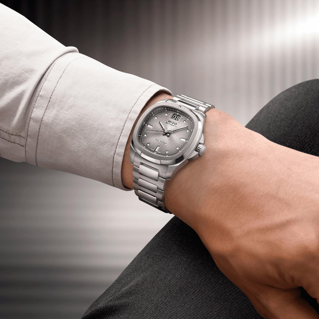 MIDO Multifort TV Big Date  Titanium 39.2 mm x 40mm M049.526.44.081.00