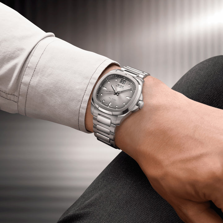 MIDO Multifort TV Big Date  Titanium 39.2 mm x 40mm M049.526.44.081.00