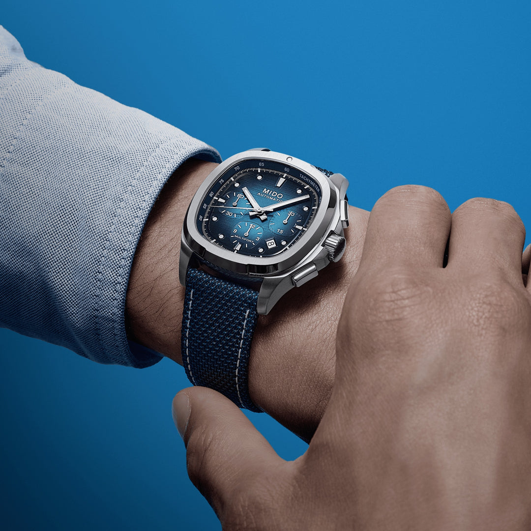 MIDO Multifort TV Chronograph 41.2 x 42mm M049.527.11.041.00