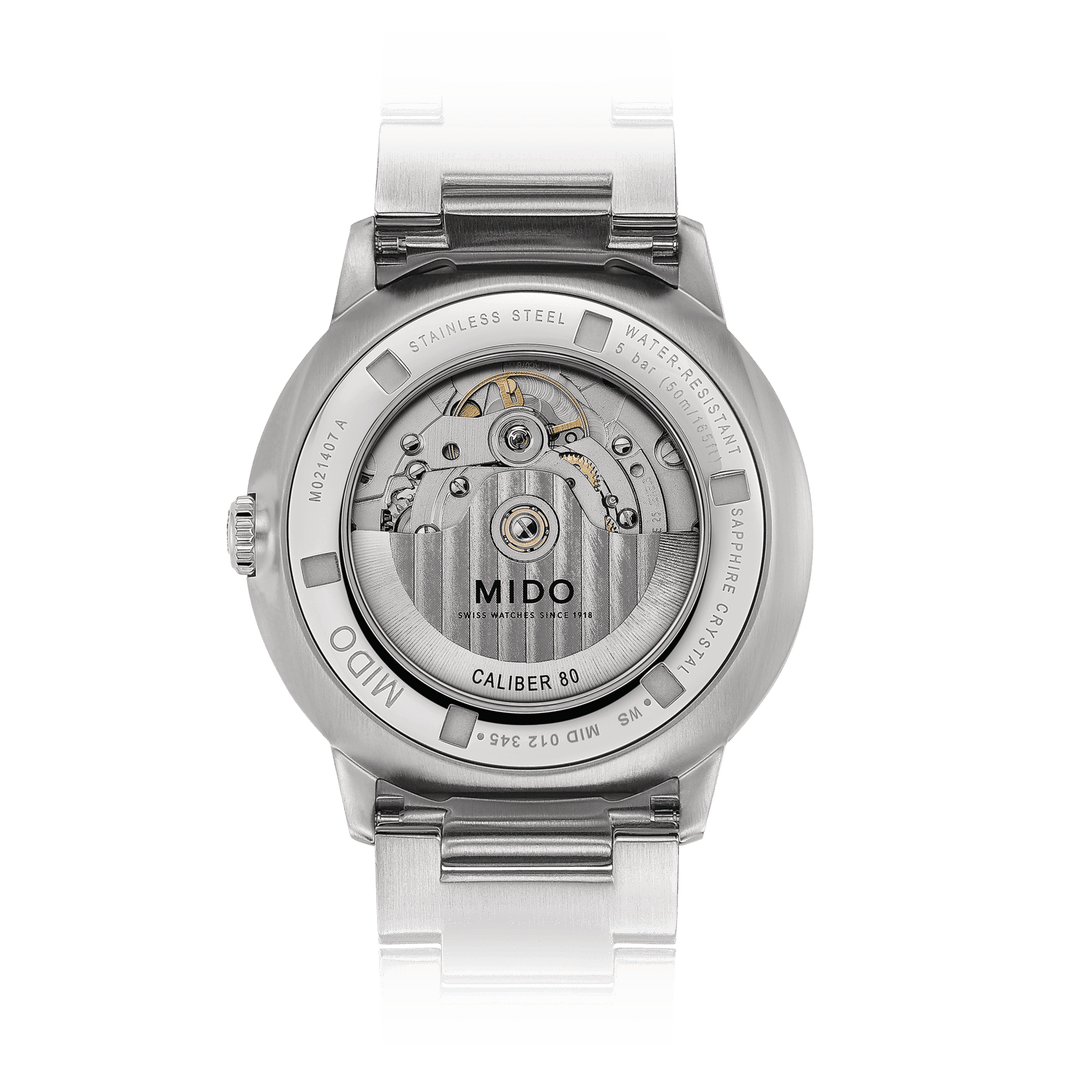 MIDO Commander Gradient 40 mm M021.407.11.411.01 Open Case Back