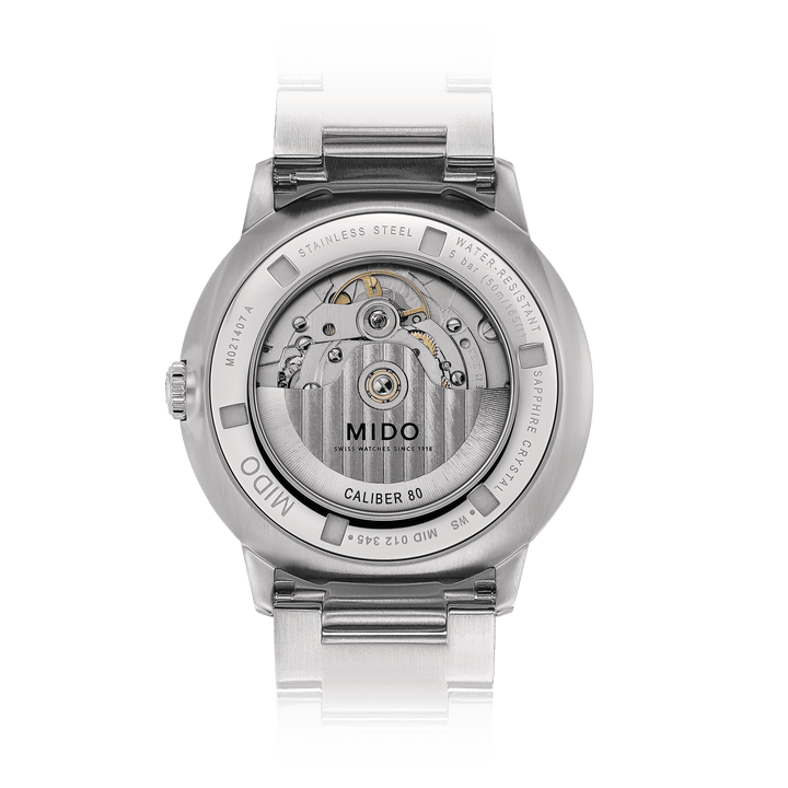 MIDO Commander Gradient 40 mm M021.407.11.411.01 Open Case Back