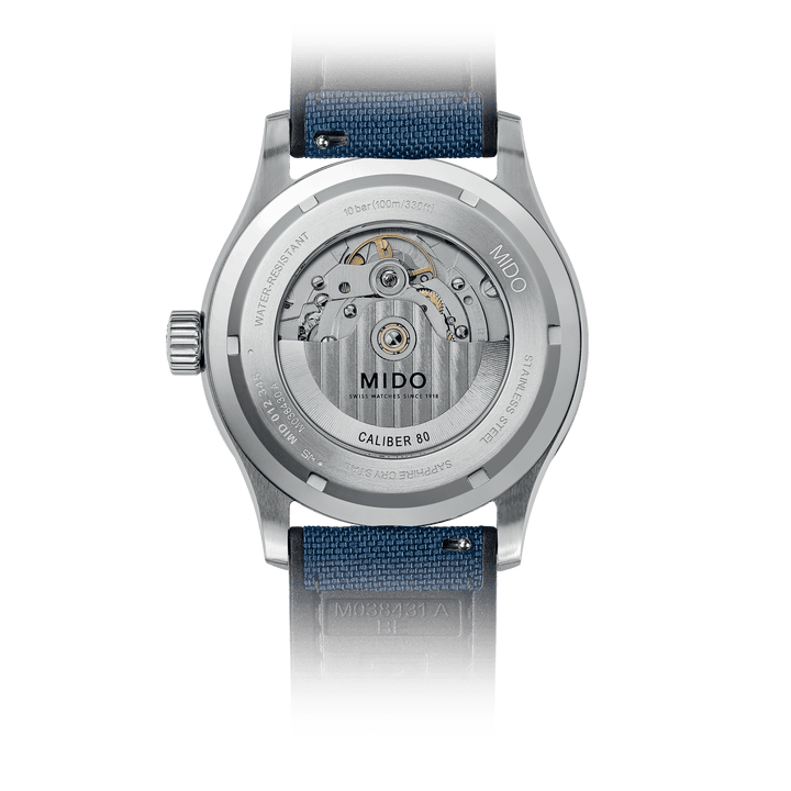 MIDO Multifort M 42 mm M038.430.17.041.00 Open Case back