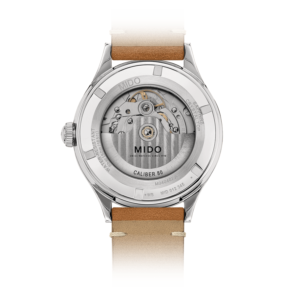  MIDO Multifort Patrimony M040.407.16.040.00 Open Case Back