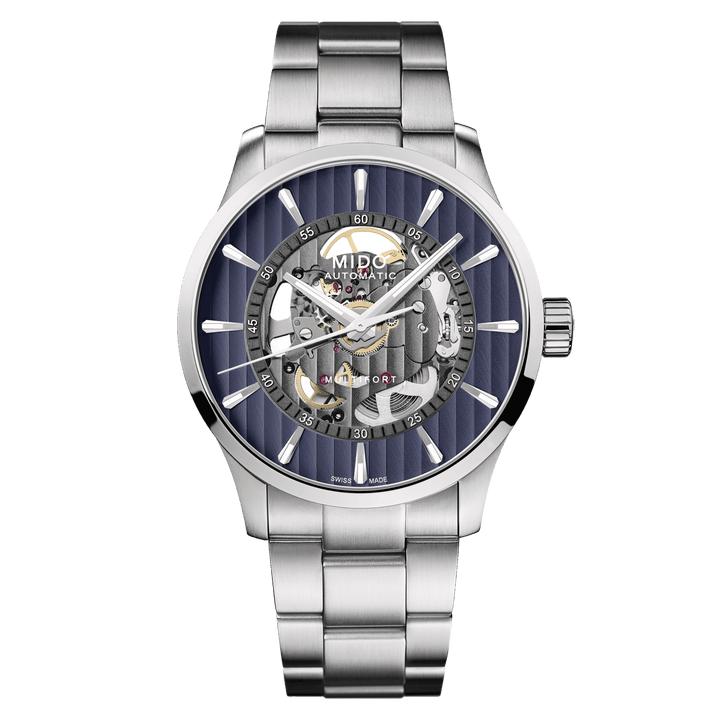 MIDO Multifort Skeleton Vertigo 42 mm M038.436.11.041.00