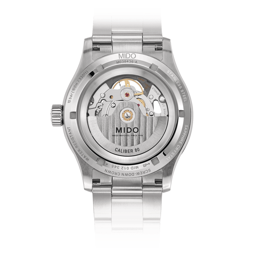 MIDO Multifort Skeleton Vertigo 42 mm M038.436.11.061.00 Case Back