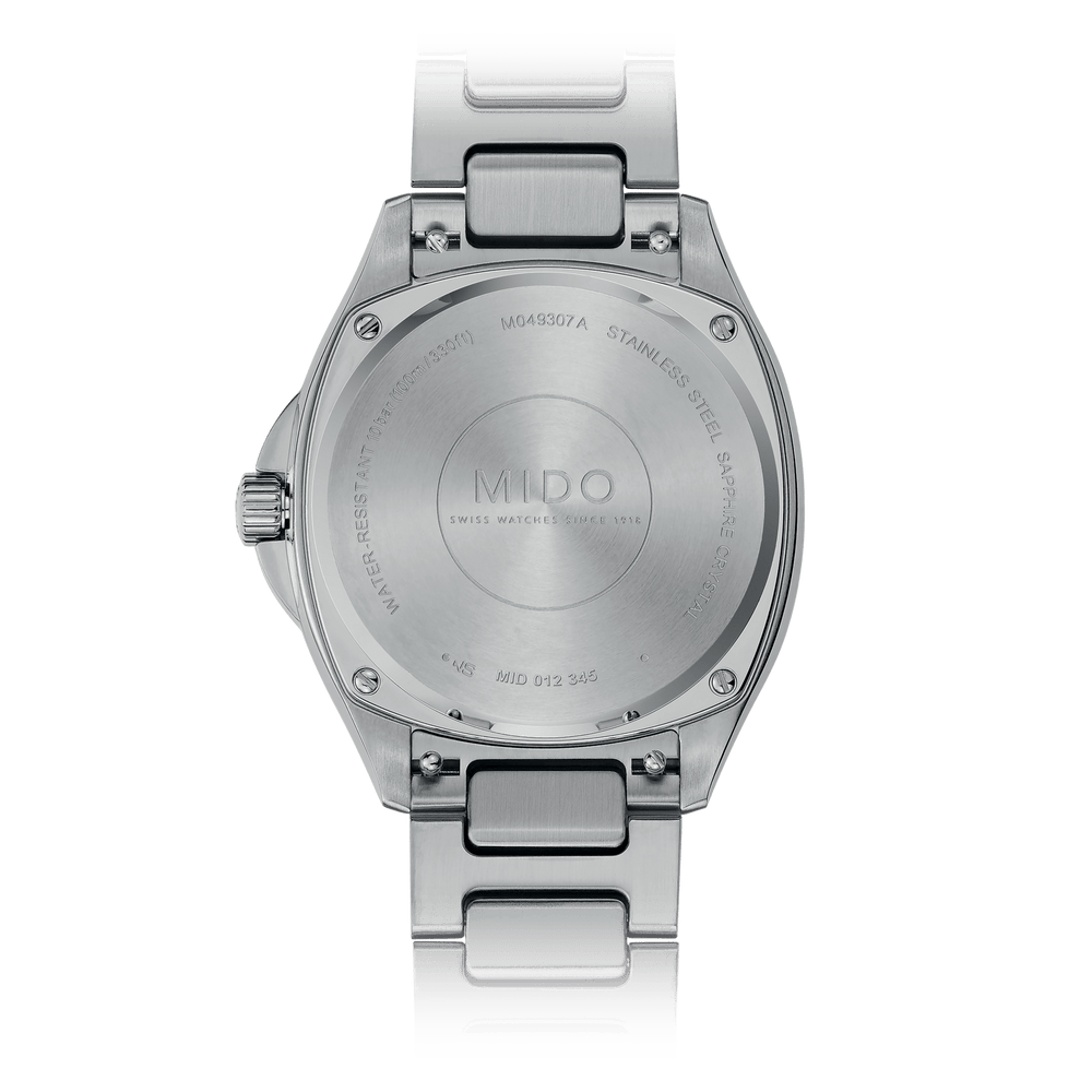 MIDO Multifort TV 34.2 x 35 mm M049.307.11.136.00 Solid Case Back