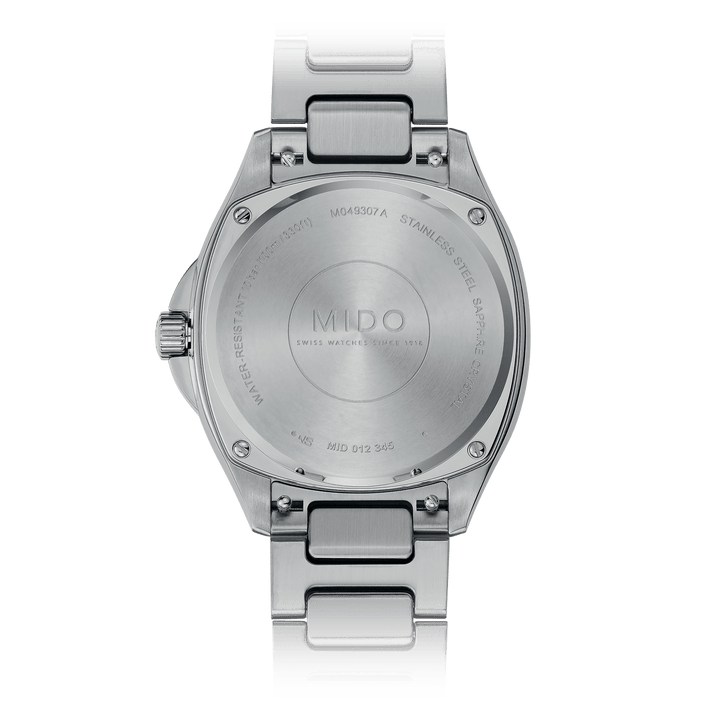 MIDO Multifort TV 34.2 x 35 mm M049.307.11.136.00 Solid Case Back